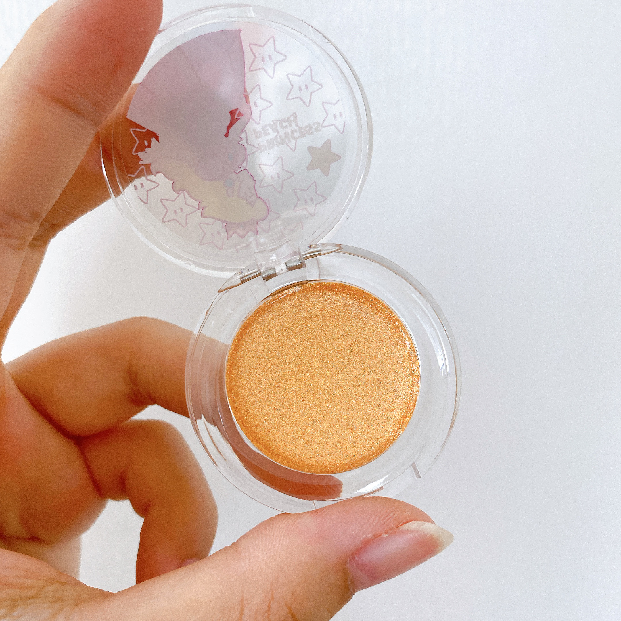 スーパーマリオ ピーチ姫 フェイス＆アイカラー（バームタイプ）/バンダイ/ジェル・クリームアイシャドウを使ったクチコミ（2枚目）