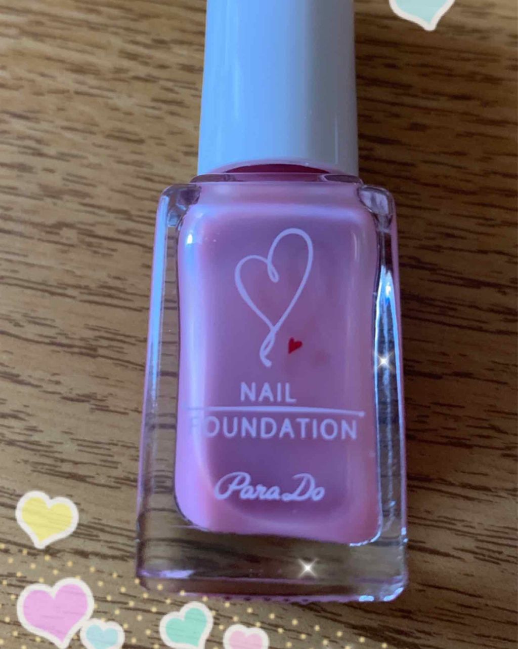 ネイルファンデーション/パラドゥ/マニキュアを使ったクチコミ(1枚目)