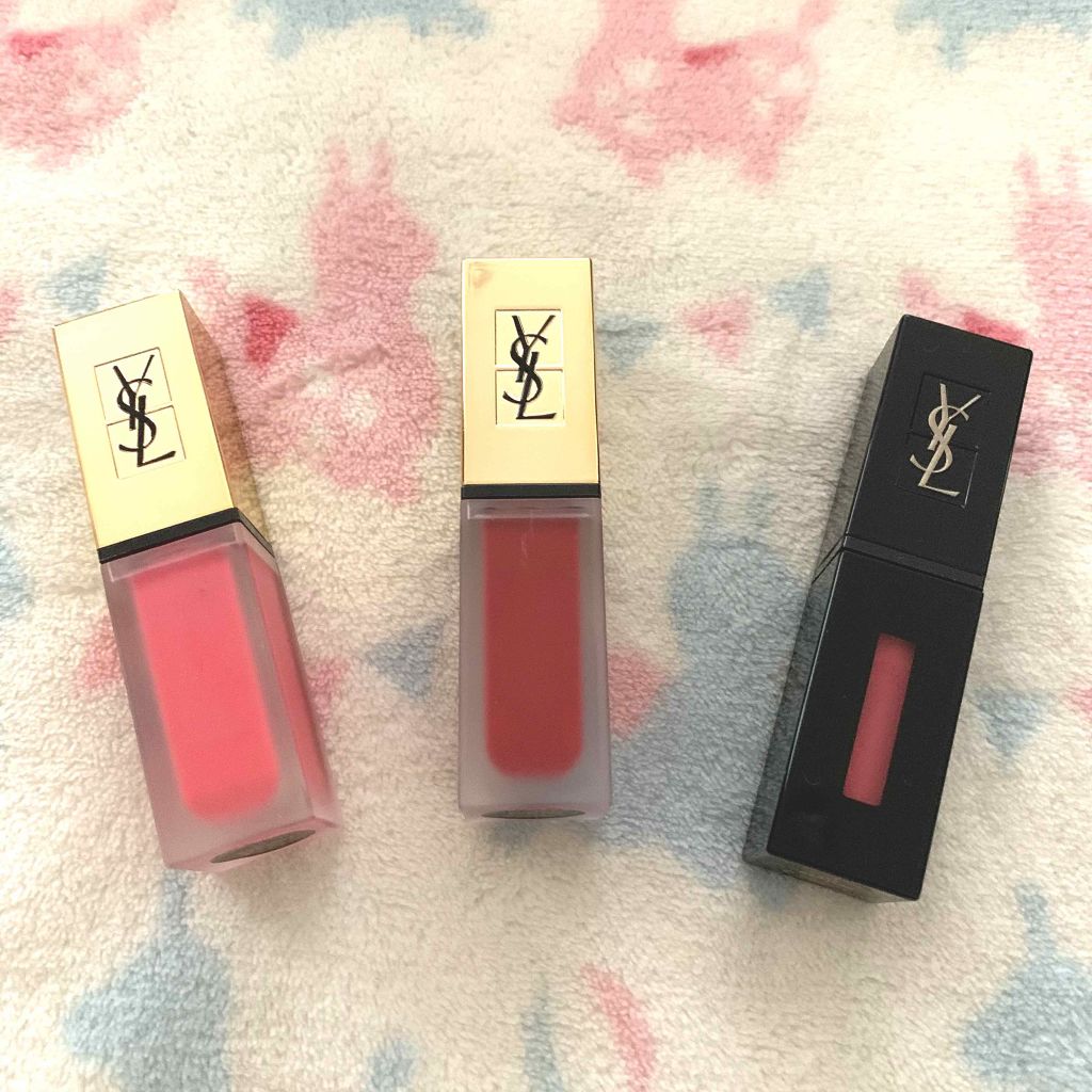 ルージュ ピュールクチュール ヴェルニ ポップウォーター/YVES SAINT LAURENT BEAUTE/口紅を使ったクチコミ（1枚目）