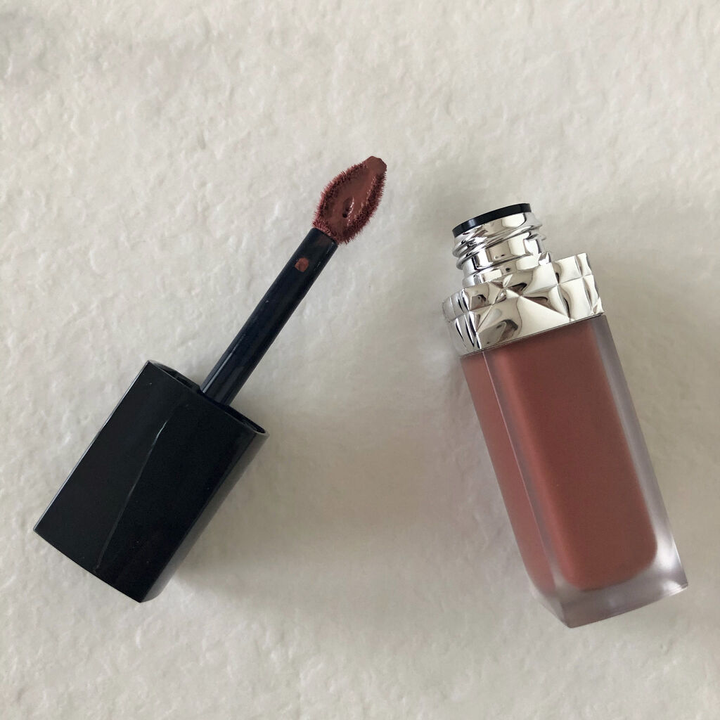 ルージュ ディオール フォーエヴァー リキッド/Dior/口紅を使ったクチコミ（3枚目）