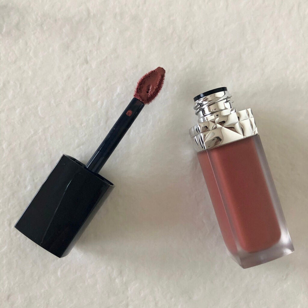 ルージュ ディオール フォーエヴァー リキッド/Dior/口紅を使ったクチコミ(3枚目)