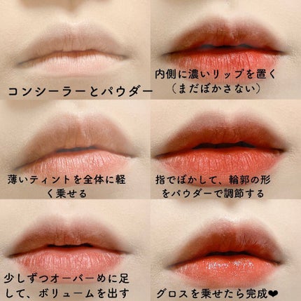 リップティントシロップ/キャンメイク/リップティントを使ったクチコミ(2枚目)