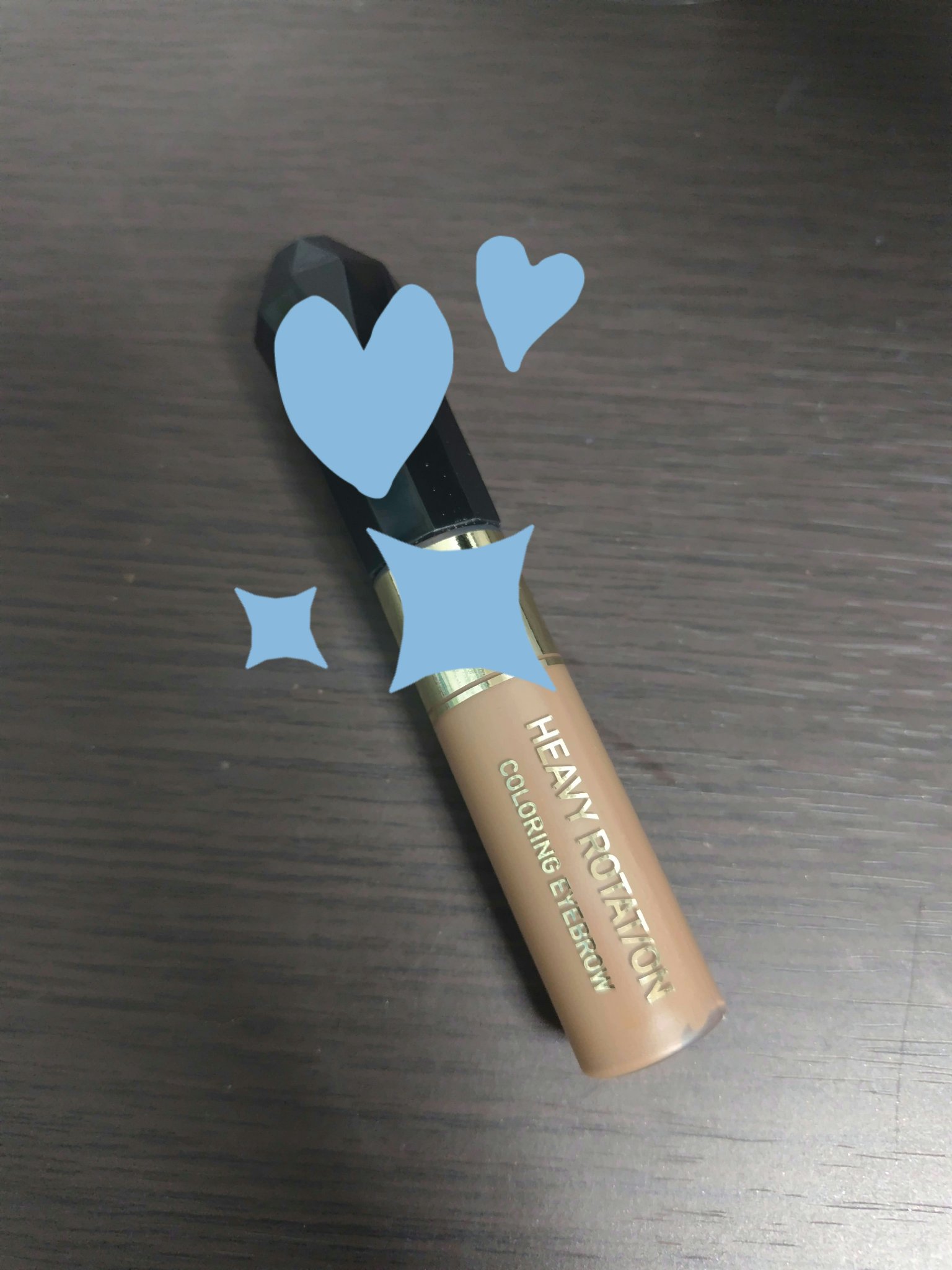 カラーリングアイブロウ/ヘビーローテーション/眉マスカラを使ったクチコミ（1枚目）