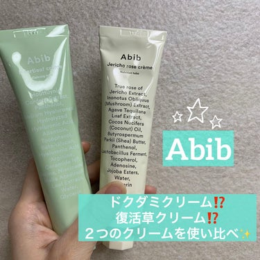 Abib ＊ドクダミクリーム & 復活草クリーム＊

マスクパックで有名なAbibの2つのクリームを使い比べてみた❣️

✼••┈┈••✼••┈┈••✼••┈┈••✼••┈┈••✼

【ドクダミクリーム