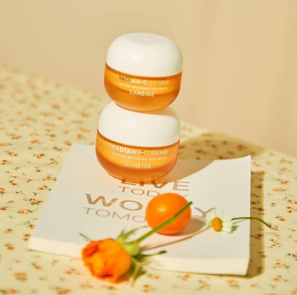 ラディアンーCクリーム/LANEIGE/フェイスクリームを使ったクチコミ（3枚目）