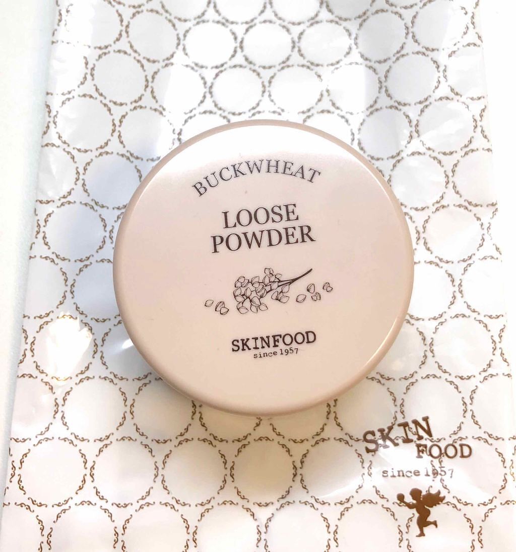 ブックウィートルースパウダー/SKINFOOD/ルースパウダーを使ったクチコミ(1枚目)