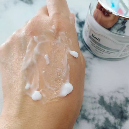 フレッシュリージュースドビタミンEマスク(90g)/Klairs/フェイスクリームを使ったクチコミ(5枚目)