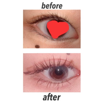 クイックラッシュカーラー/キャンメイク/マスカラ下地を使ったクチコミ(2枚目)