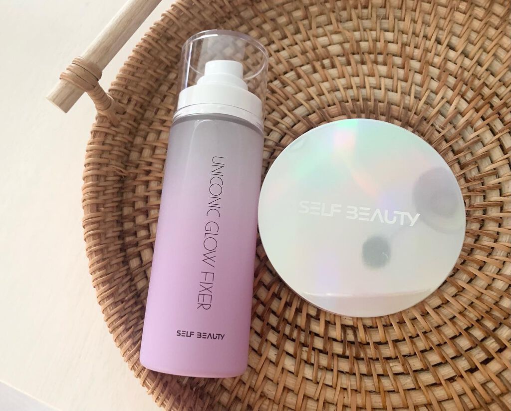 ユニコーン メイクアップグローフィックスミスト/SELF BEAUTY/フィックスミストを使ったクチコミ（1枚目）