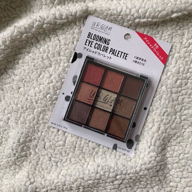 UR GLAM　BLOOMING EYE COLOR PALETTE02買ってみました！

ラメ入りが7色とマットタイプが2色入ってます！
どの色もナチュラルめでとても使いやすいです

そのうちメイクし