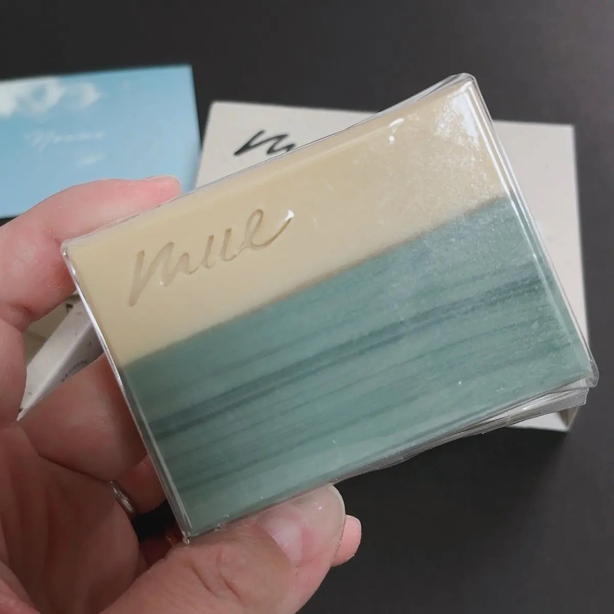 mue バーソープのクチコミ「#PR

mue / New me

敏感肌の方でも安心して使えるように低刺激性のオイルのみを.....」（2枚目）