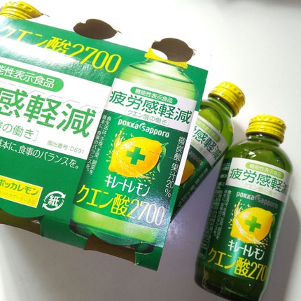 キレートレモン クエン酸2700/Pokka Sapporo (ポッカサッポロ)/美容ドリンクを使ったクチコミ(1枚目)