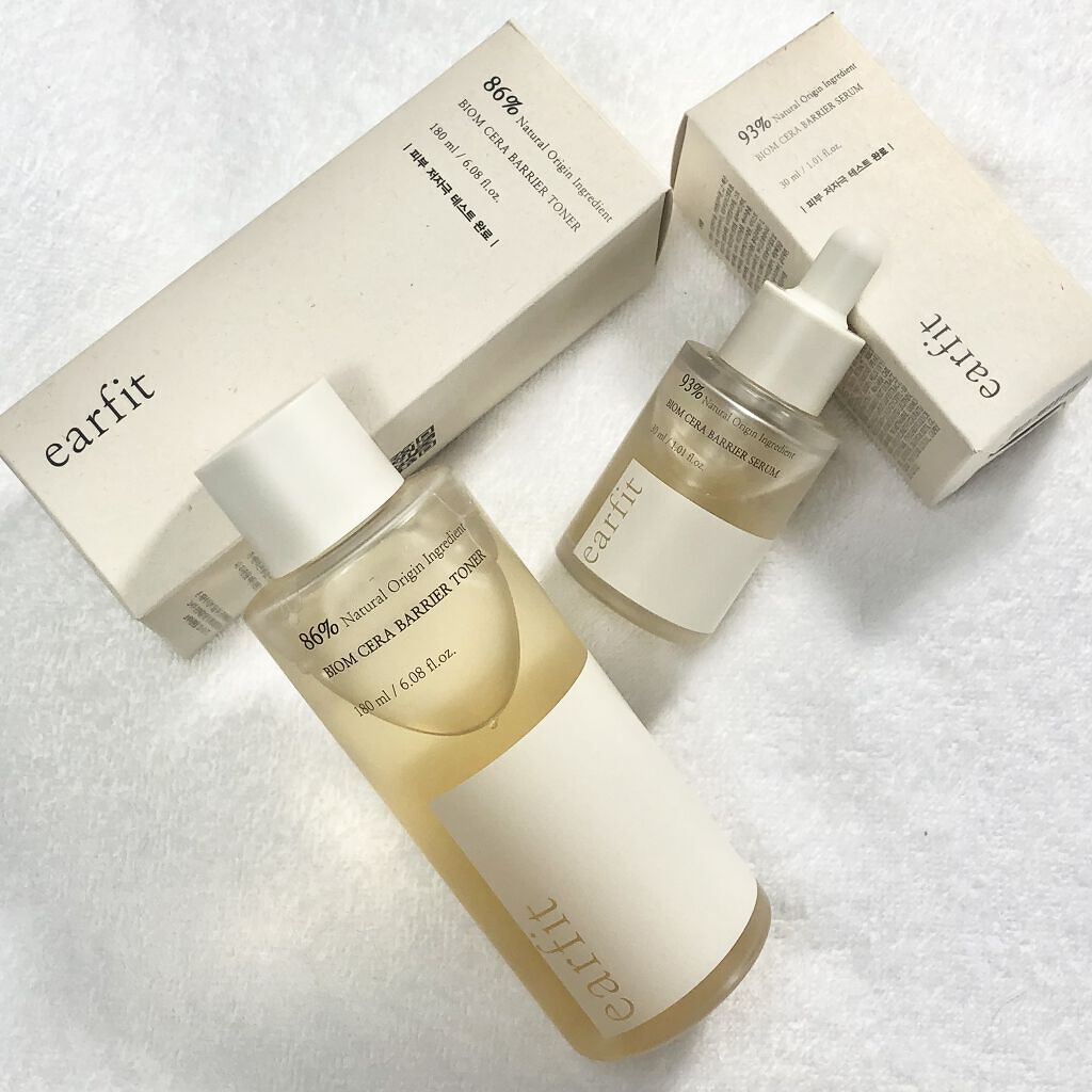 バイオム セラ バリア トナー/earfit/化粧水を使ったクチコミ（1枚目）