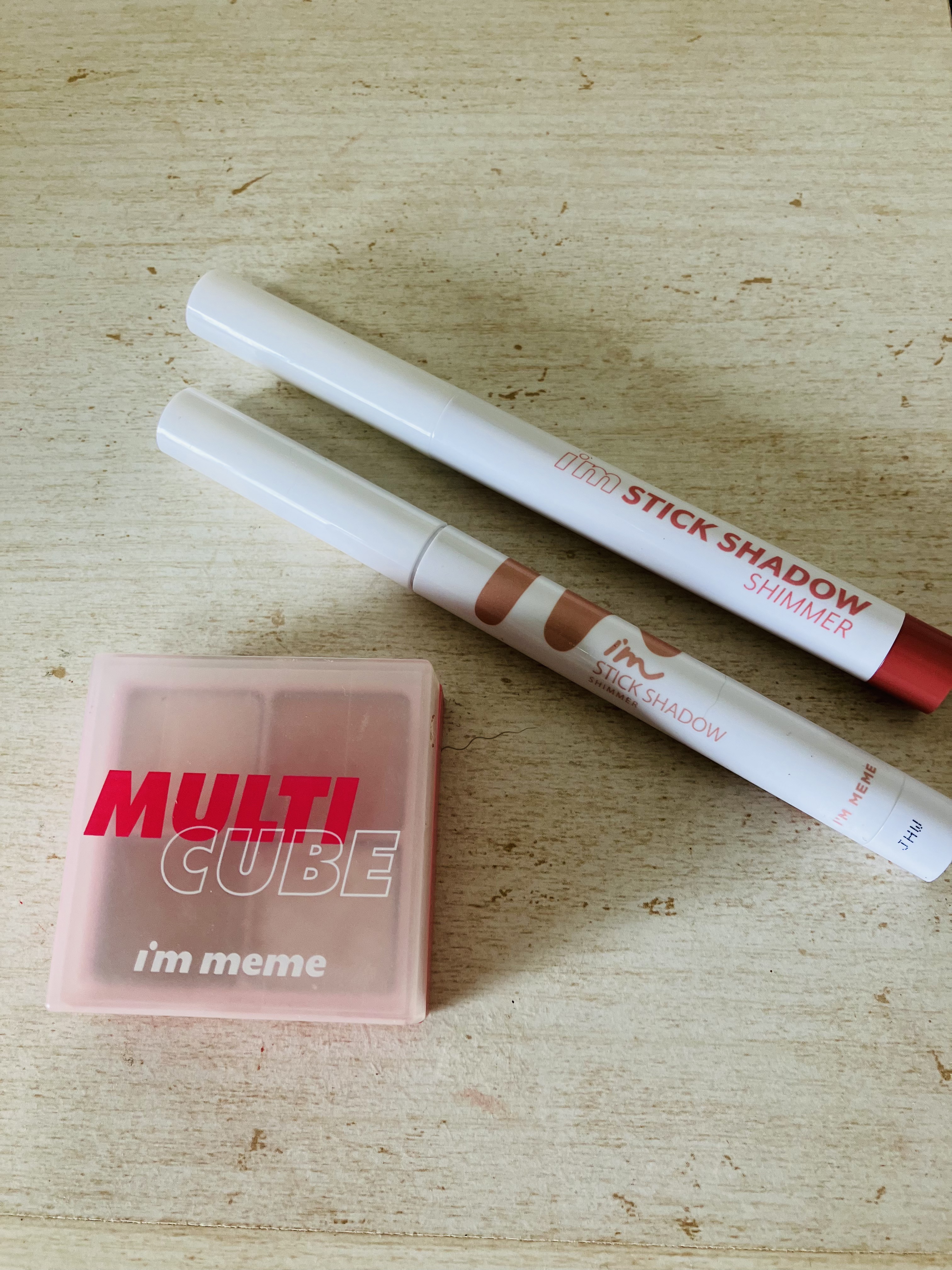 アイムスティックシャドウシマー/i’m meme/スティックアイシャドウを使ったクチコミ（1枚目）