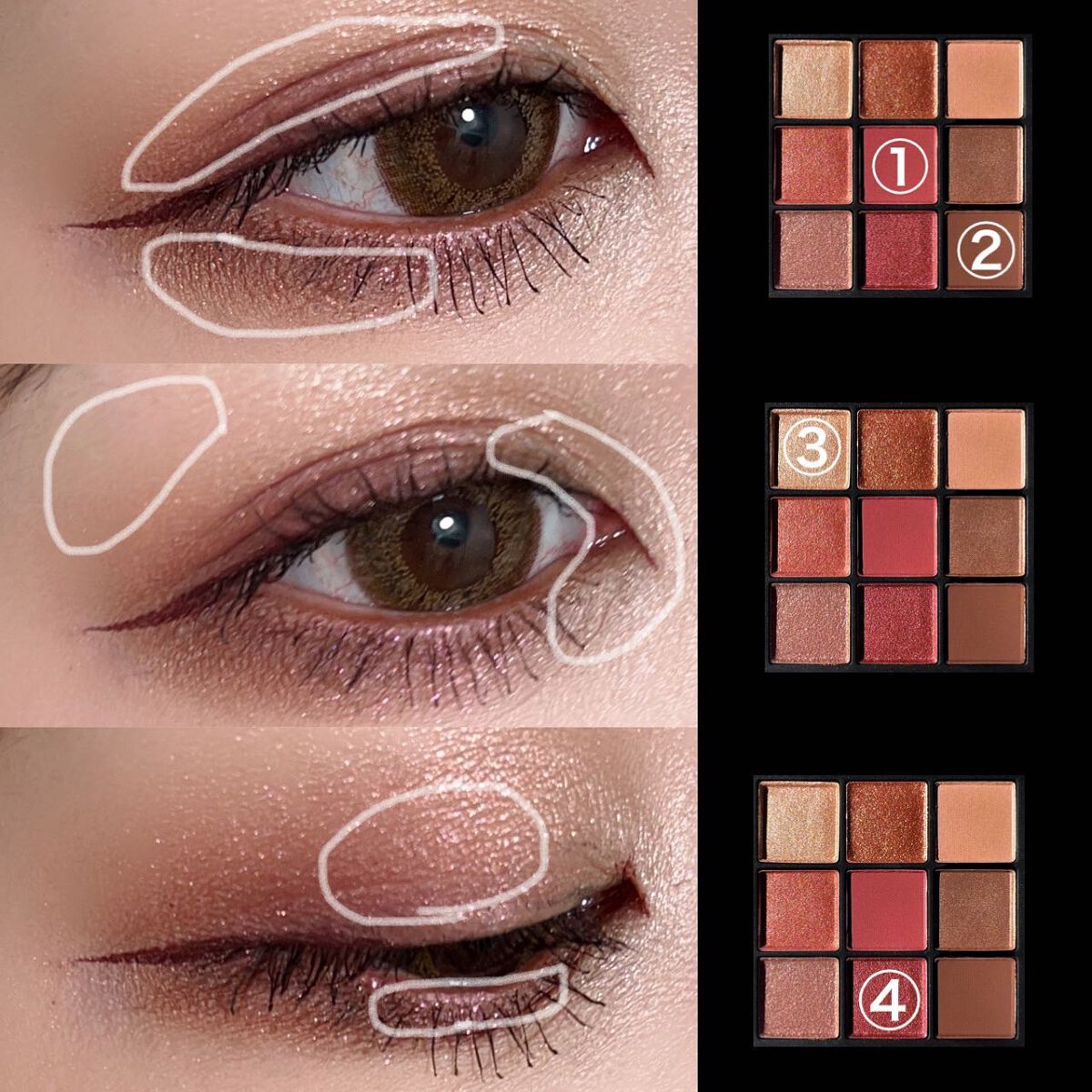 限定アイシャドウパレット】アンインヒビテッド アイシャドーパレット