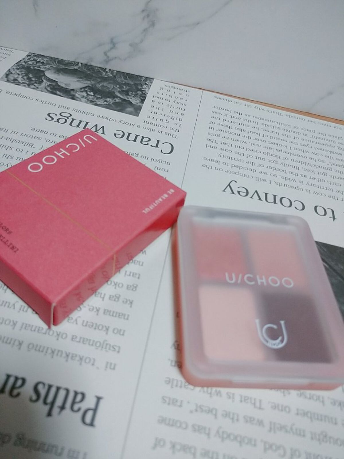  グラム アイ シャドウ/U/CHOO/アイシャドウパレットを使ったクチコミ（1枚目）