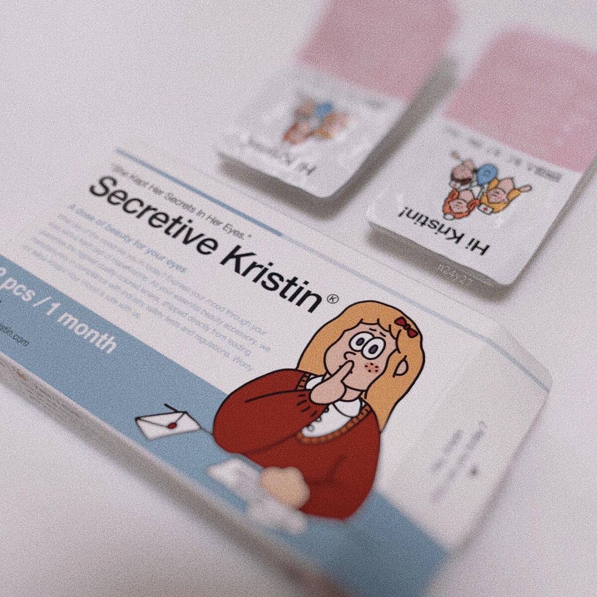 Secretive Kristen/Hapa kristin/カラーコンタクトレンズを使ったクチコミ（3枚目）