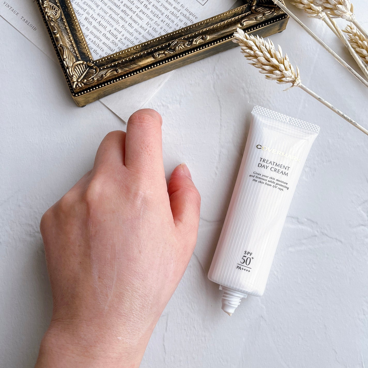 トリートメント デイ クリーム/COVERMARK/日焼け止めクリームを使ったクチコミ(4枚目)