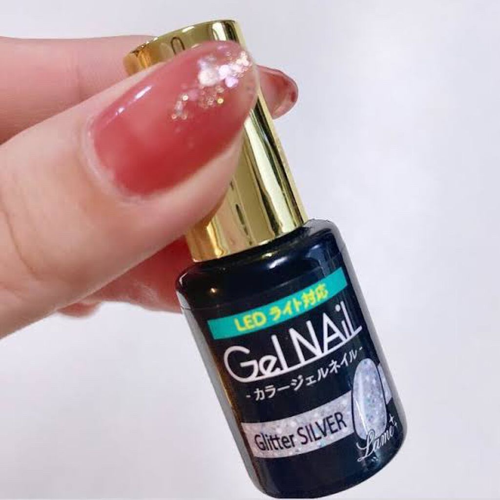 ジェルネイル（ライト対応）/セリア/ジェルネイルを使ったクチコミ（2枚目）