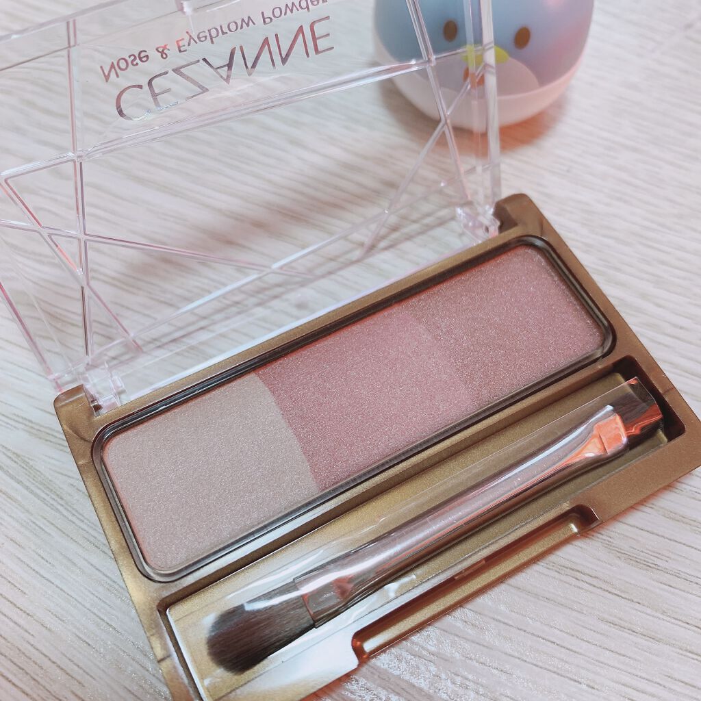 ノーズ＆アイブロウパウダー/CEZANNE/パウダーアイブロウを使ったクチコミ（2枚目）