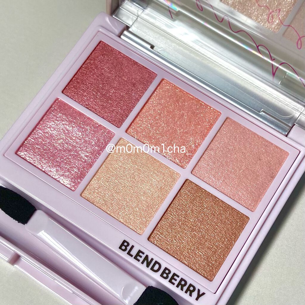 オーラクリエイション/BLEND BERRY/アイシャドウパレットを使ったクチコミ(4枚目)