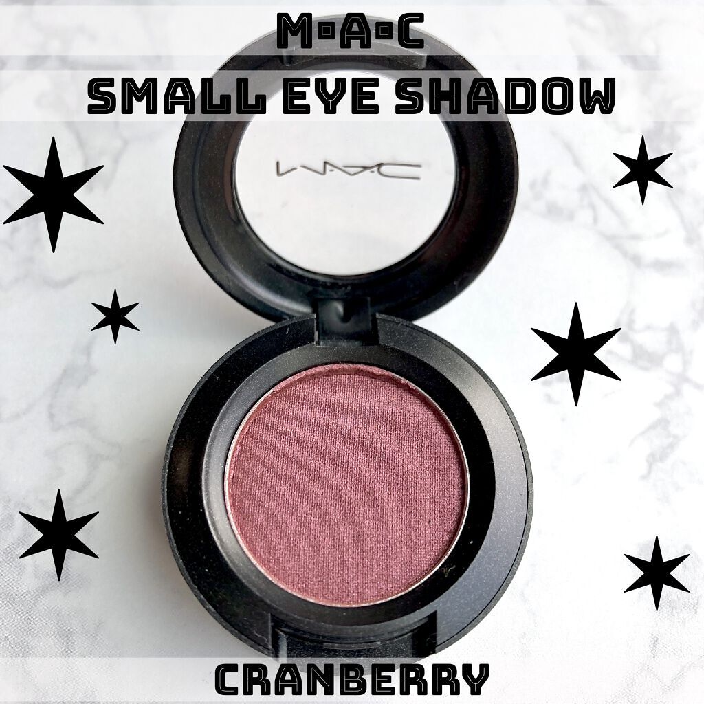 スモール アイシャドウ クランベリー/M・A・C/単色アイシャドウを使ったクチコミ（1枚目）