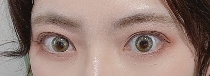 N’s COLLECTION 1day ずんだ餅/N’s COLLECTION/ワンデー（１DAY）カラコンを使ったクチコミ（3枚目）