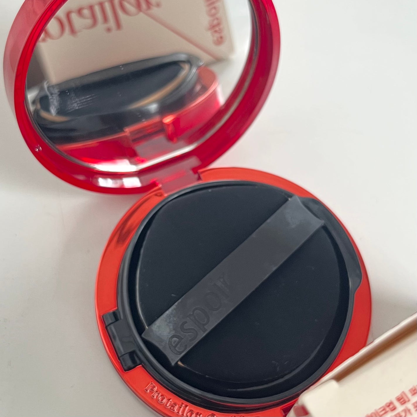 プロテーラービーベルベットカバークッション/espoir/クッションファンデーションを使ったクチコミ(2枚目)