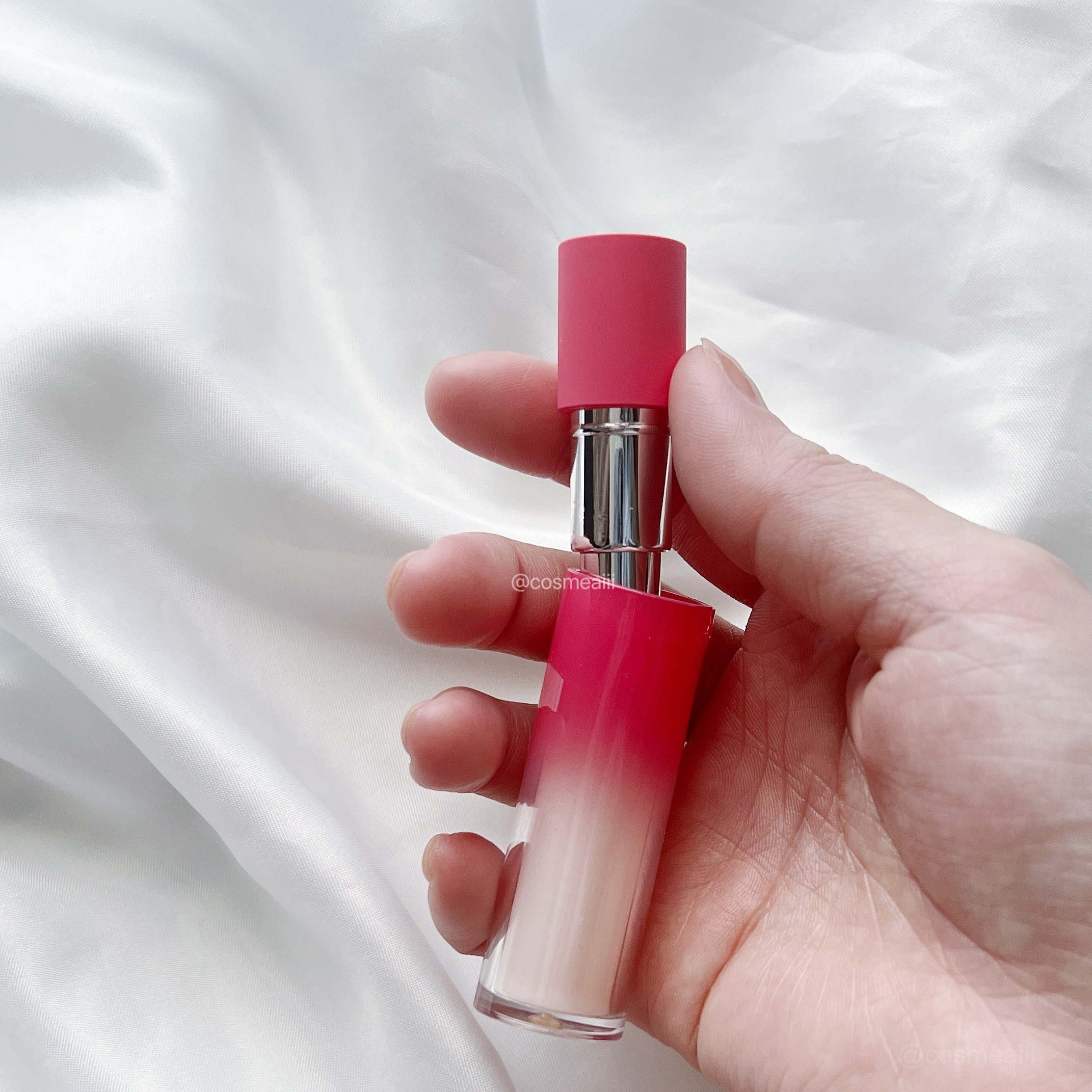 ノーウェアリップスティック バーミンググロー 06 ニューローズ(New Rose)/espoir/口紅を使ったクチコミ（3枚目）