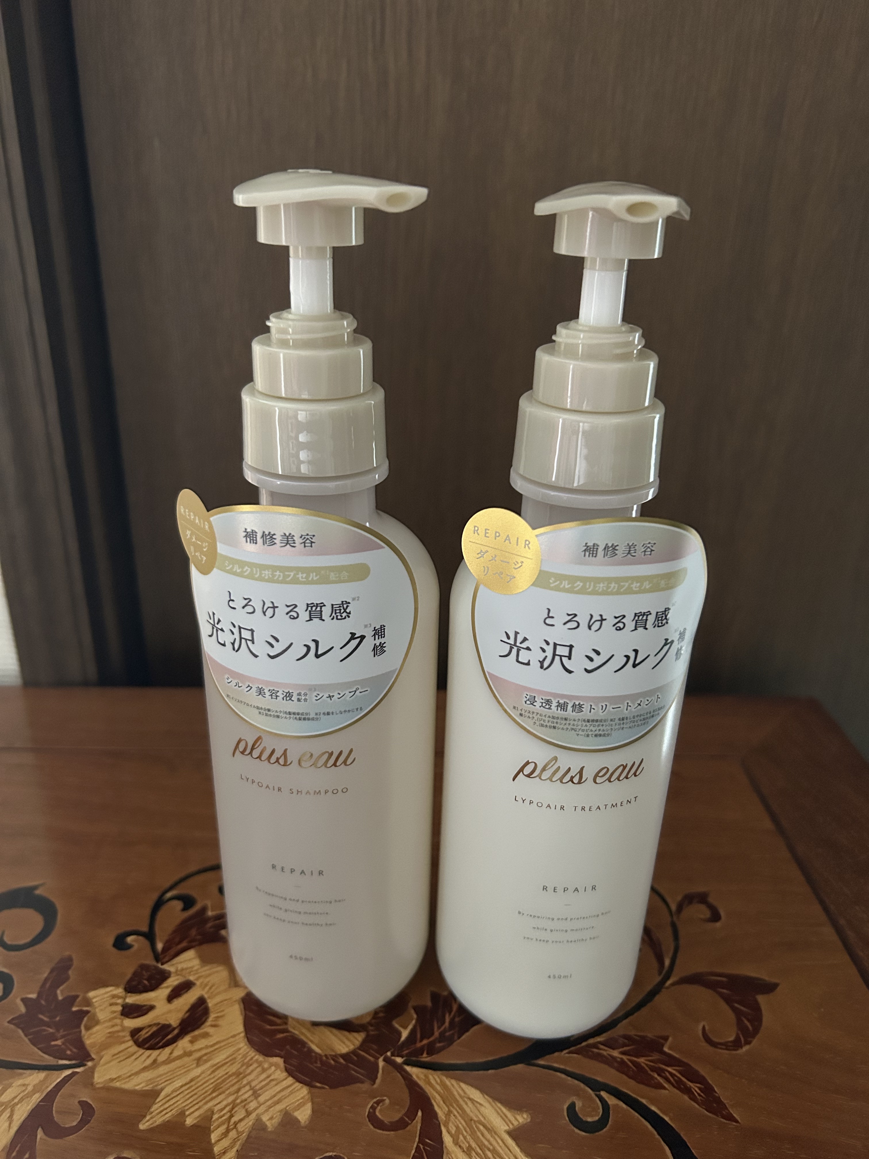 リポアシャンプー/リポアトリートメント/plus eau/市販シャンプーを使ったクチコミ（1枚目）