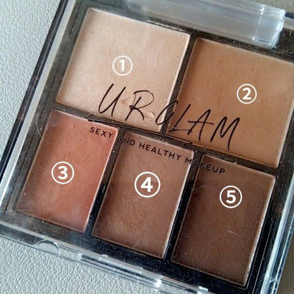 マルチアイパレット/U R GLAM/アイシャドウパレットを使ったクチコミ(2枚目)