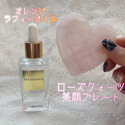 ローズクォーツ美顔プレート/SEA ESSENCE/美顔器・マッサージを使ったクチコミ(1枚目)