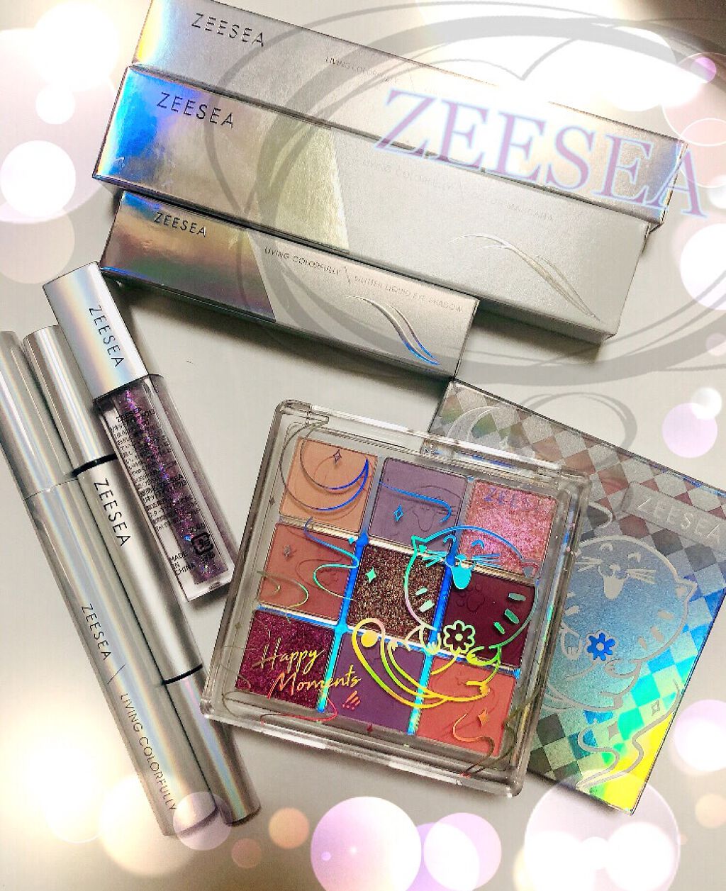 ダイヤモンドシリーズ 星空リキッドアイシャドウ/ZEESEA/リキッドアイシャドウを使ったクチコミ(1枚目)