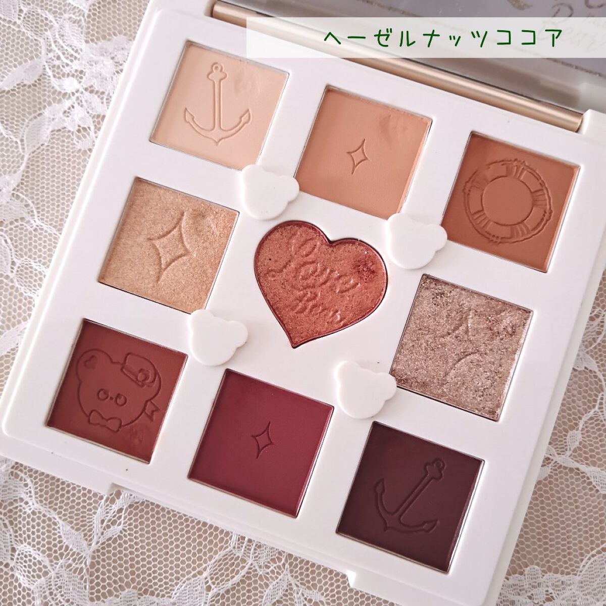 Love Bear 9色 アイシャドウパレット/FlowerKnows/アイシャドウパレットを使ったクチコミ(9枚目)