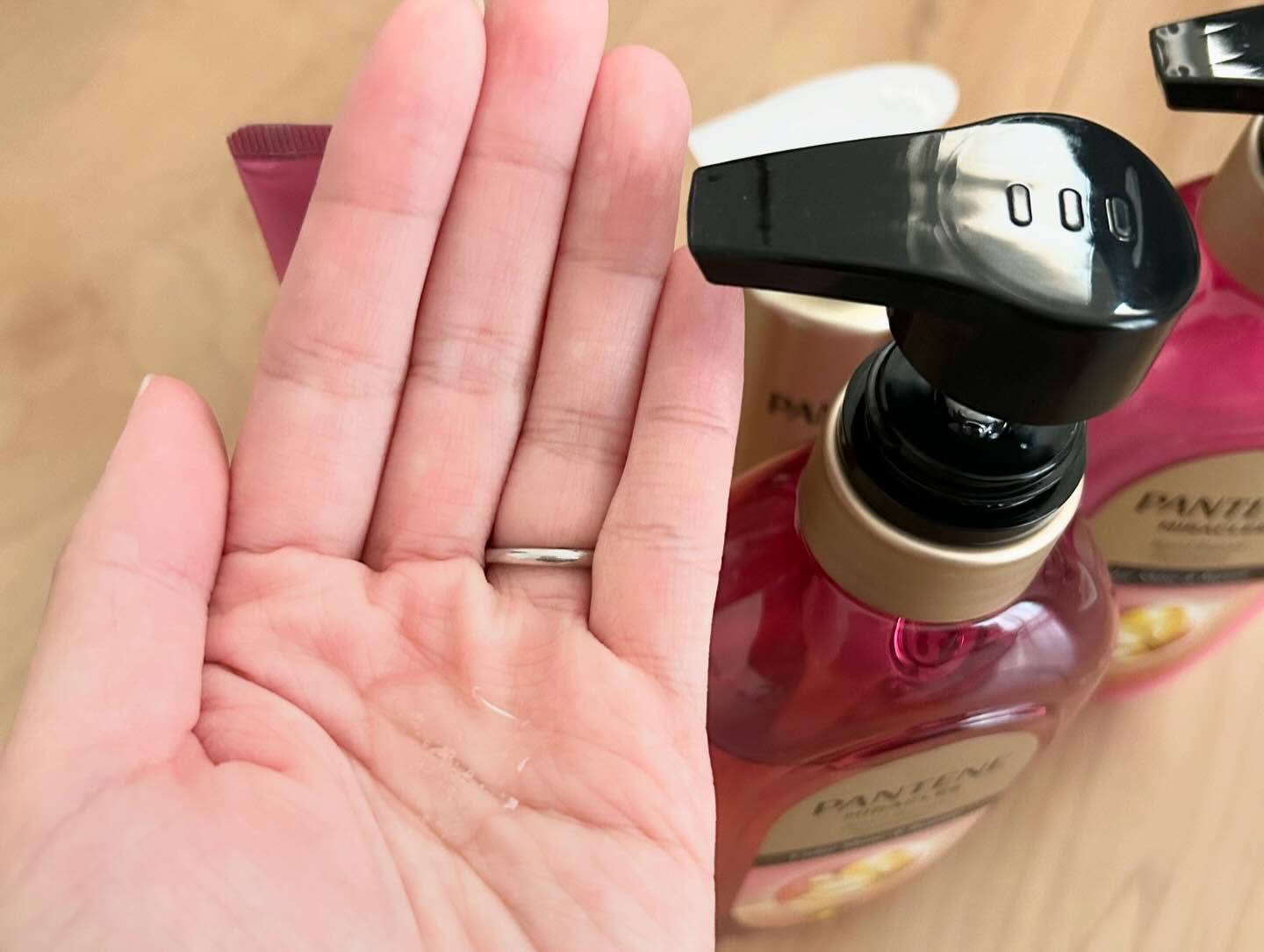 ミラクルズ カラーシャイン シャンプー／トリートメント/パンテーン/市販シャンプーを使ったクチコミ（2枚目）