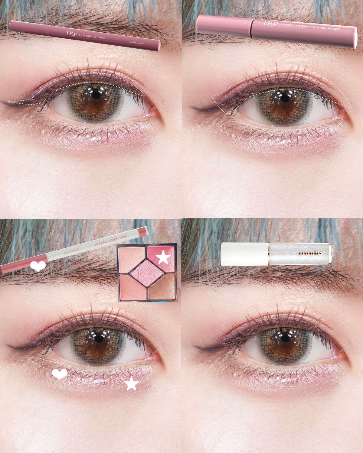 MD ドリーミーグリッター/mude./グリッターを使ったクチコミ（3枚目）