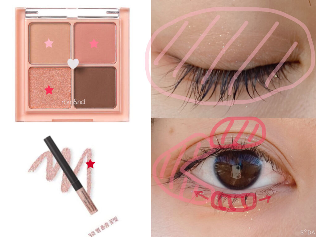 トゥインクル グリッター/innisfree/リキッドアイライナーを使ったクチコミ（2枚目）