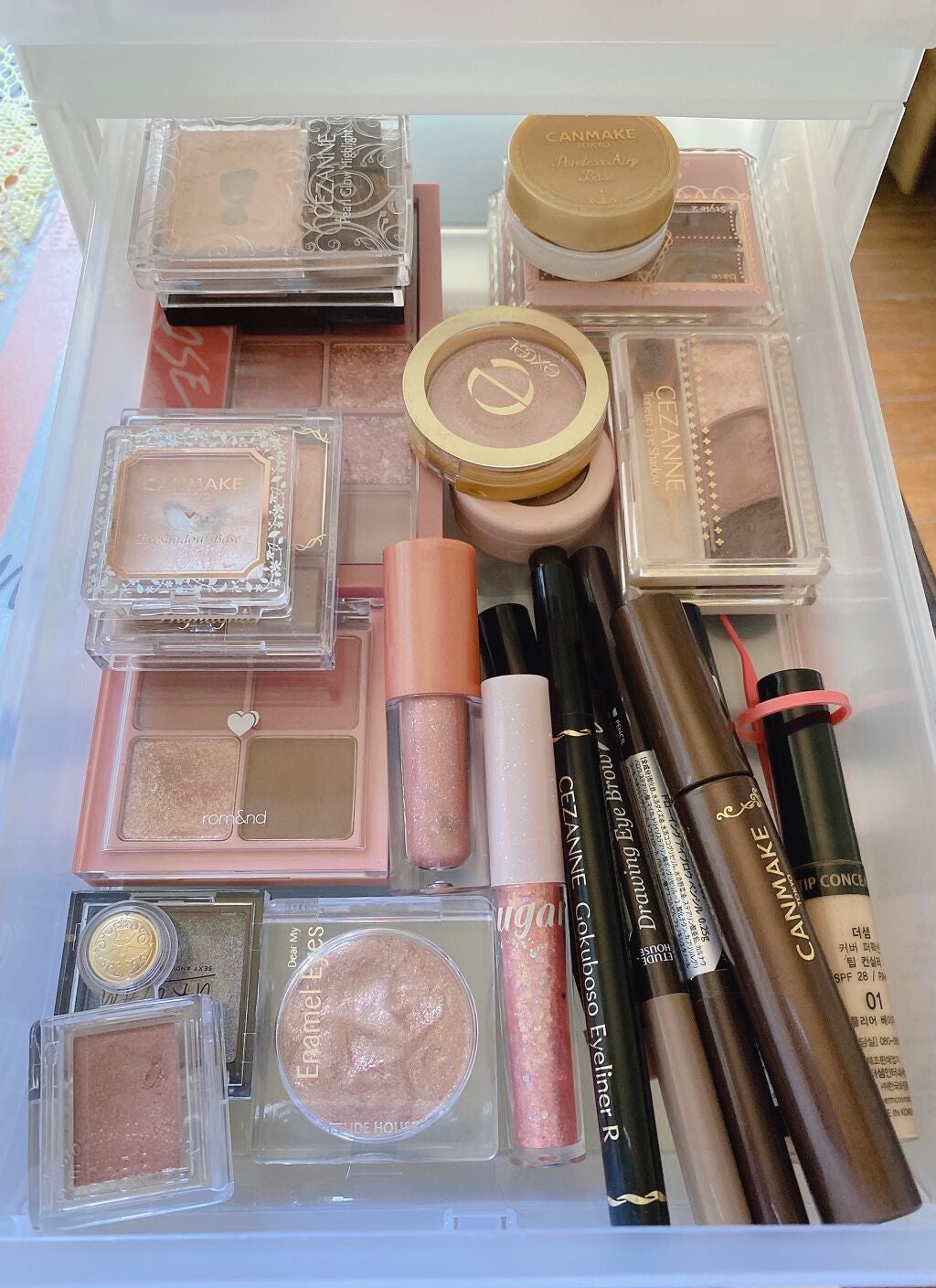 引出し Nインボックス たて型ハーフ 3段/ニトリ/その他を使ったクチコミ(5枚目)