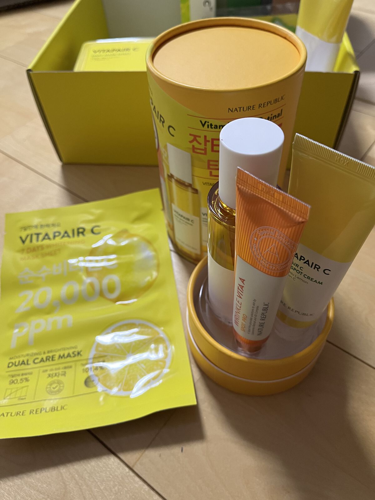 ビタペアC クリーム/ネイチャーリパブリック/フェイスクリームを使ったクチコミ（2枚目）