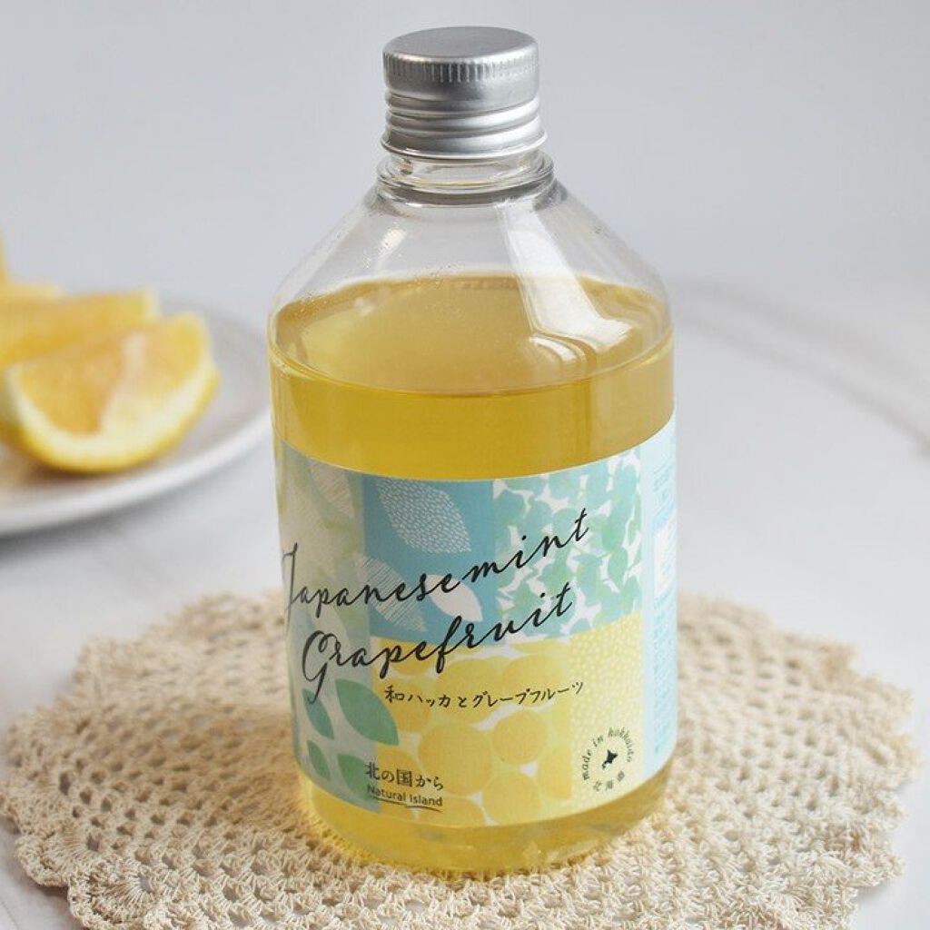 アロマバスエッセンス 和ハッカとグレープフルーツ/ナチュラルアイランド/保湿系入浴剤を使ったクチコミ(1枚目)