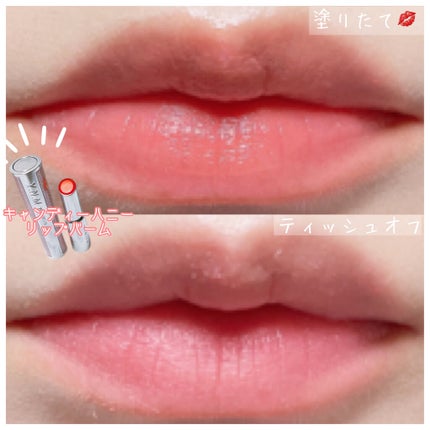 YNM  レインボーハニーリップバーム/YNM/リップバームを使ったクチコミ(6枚目)