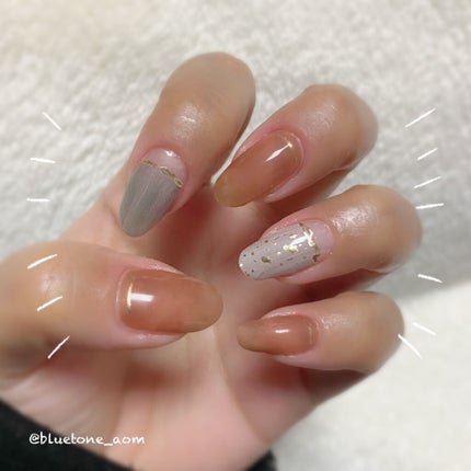 ジェルネイルシール/キャンドゥ/ネイルシールを使ったクチコミ(3枚目)