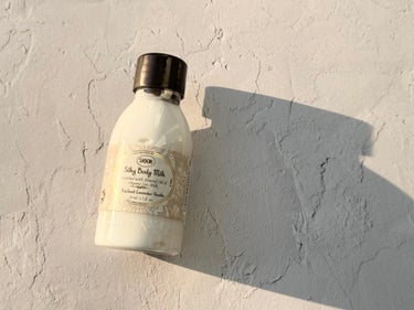 シルキーボディミルク パチュリ・ラベンダー・バニラ/SABON/ボディミルクの画像
