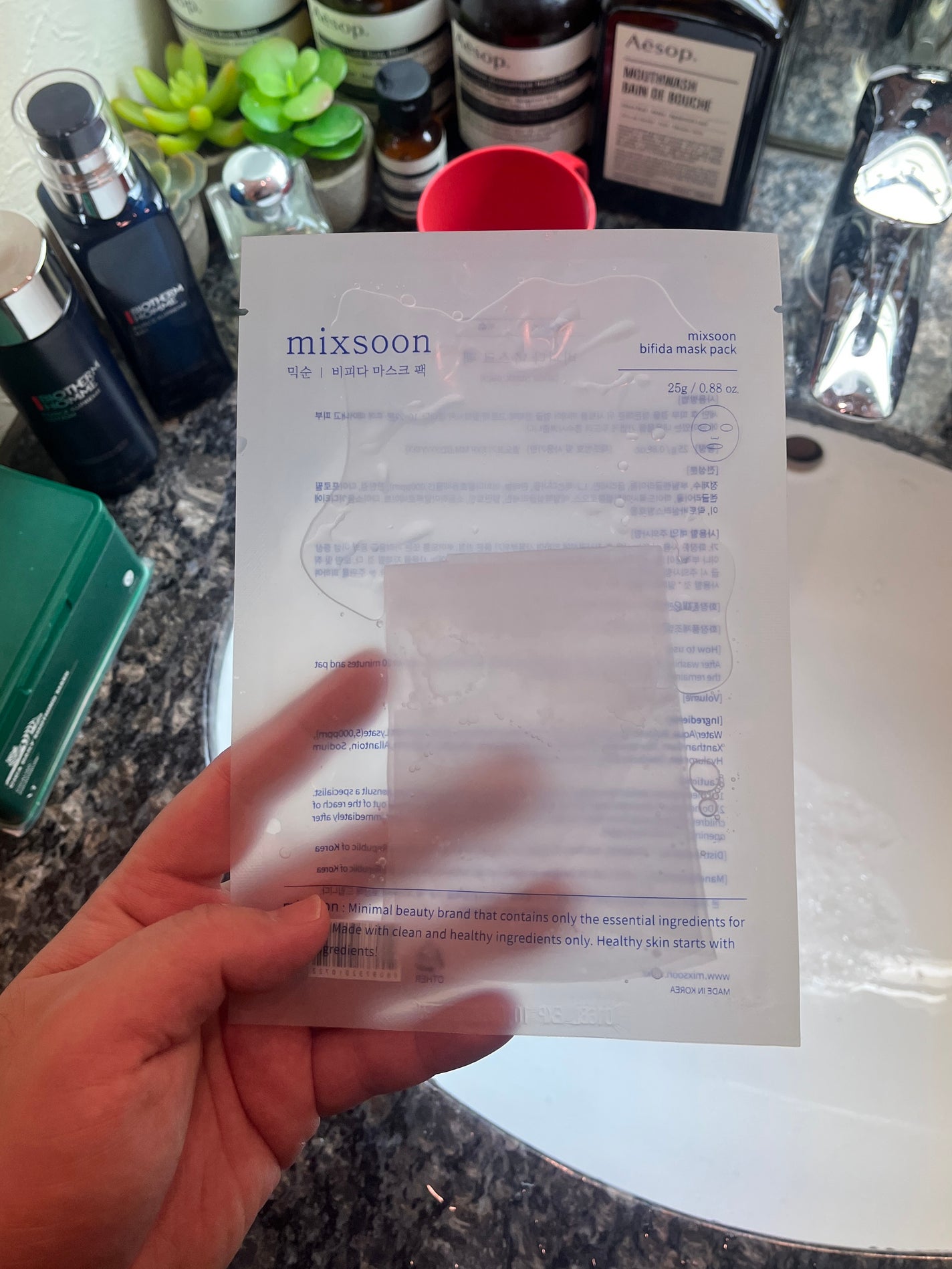 ツボクサ マスクパック/mixsoon/シートマスク・パックを使ったクチコミ(1枚目)