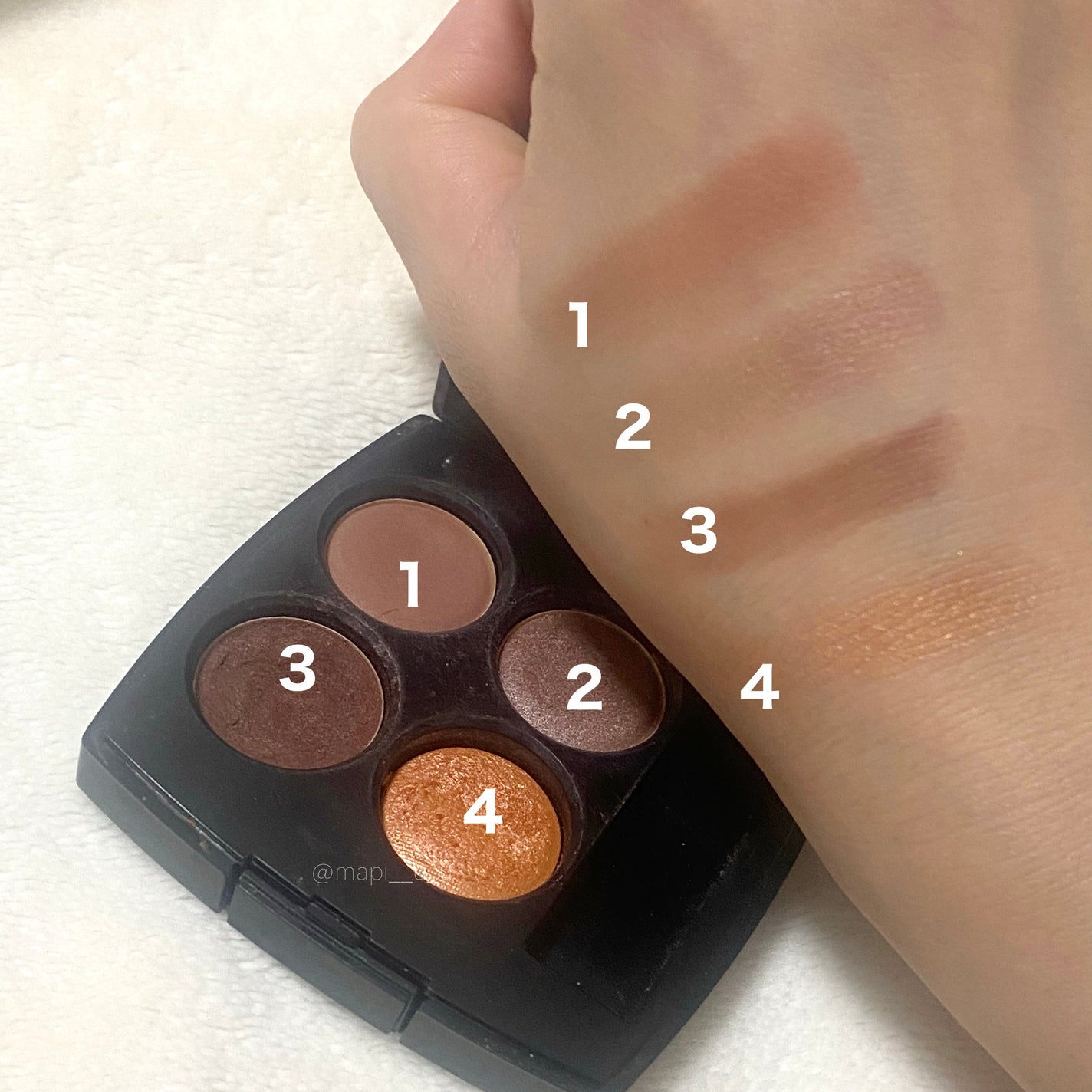 レ キャトル オンブル/CHANEL/アイシャドウパレットを使ったクチコミ(4枚目)