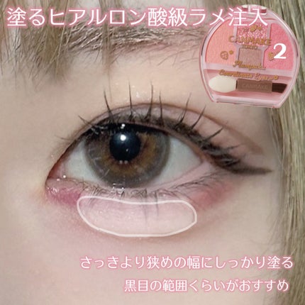 プランぷくコーデアイズ/キャンメイク/パウダーアイシャドウを使ったクチコミ(4枚目)