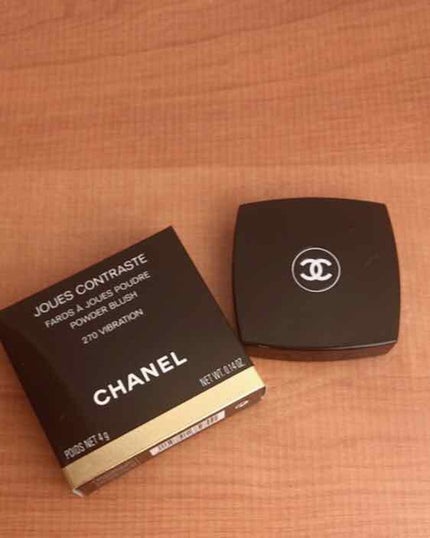 ジュ コントゥラスト/CHANEL/パウダーチークを使ったクチコミ(1枚目)