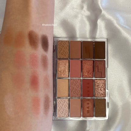 ソフトブラーリングアイパレット/wakemake/アイシャドウパレットを使ったクチコミ(6枚目)