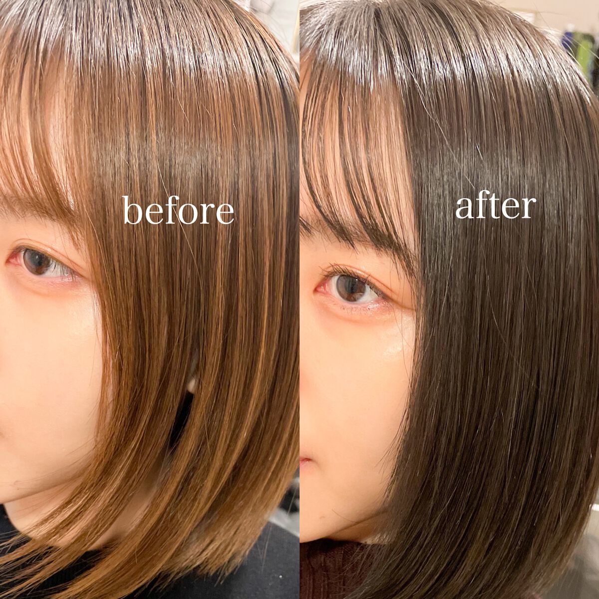 カラーリングミルク【旧】/パルティ/ヘアカラーを使ったクチコミ(2枚目)