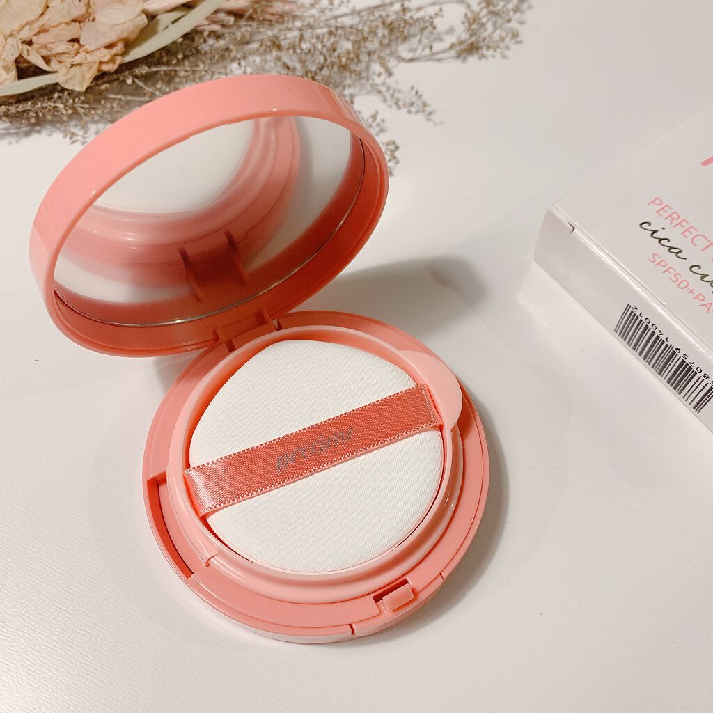  PERFECT RADIANT FIT CICAクッションファンデ/PRECIME/クッションファンデーションを使ったクチコミ（3枚目）